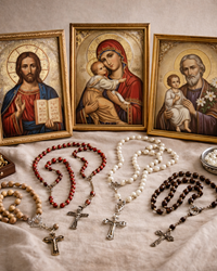 Articoli religiosi per la preghiera e la devozione