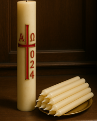 Candele, ceri e cera liquida